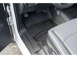 Weathertech DigitalFit Front Floor Liners; Black (25-26 RAM 3500 Crew Cab w/ PTO & Vinyl Flooring)