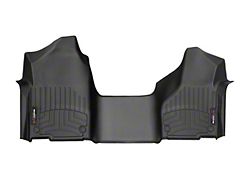Weathertech DigitalFit Front Over the Hump Floor Liners; Black (19-26 RAM 3500 Regular Cab)