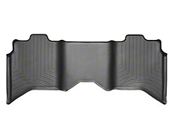 Weathertech DigitalFit Rear Floor Liner; Black (10-18 RAM 3500 Crew Cab)