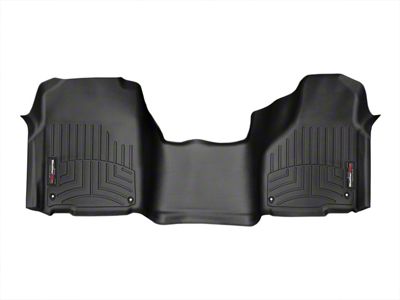 Weathertech DigitalFit Front Over the Hump Floor Liner; Black (11-18 RAM 3500 Regular Cab)