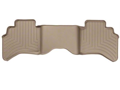 Weathertech DigitalFit Rear Floor Liner; Tan (03-09 RAM 3500 Quad Cab)