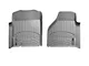 Weathertech DigitalFit Front Floor Liners; Gray (03-09 2WD RAM 3500 w/ Automatic Transmission)
