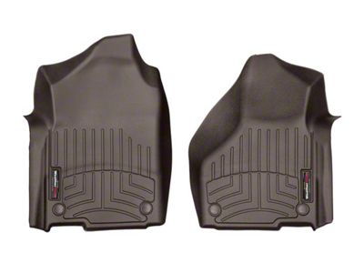 Weathertech DigitalFit Front Floor Liners; Cocoa (19-24 RAM 3500 Regular Cab)
