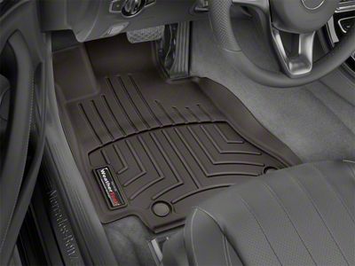 Weathertech DigitalFit Front Floor Liners; Cocoa (10-12 RAM 3500 Regular Cab)