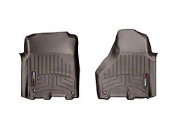 Weathertech DigitalFit Front Floor Liners; Cocoa (12-18 RAM 3500 Crew Cab, Mega Cab)