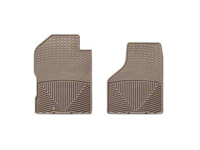 Weathertech All-Weather Front Rubber Floor Mats; Tan (03-12 RAM 3500)