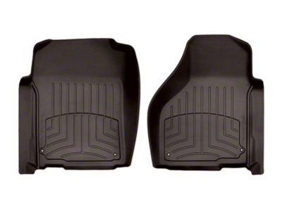 Weathertech Front Floor Liner HP; Cocoa (12-18 RAM 3500 Regular Cab)