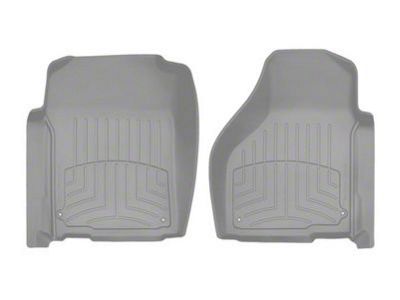 Weathertech Front Floor Liner HP; Gray (12-18 RAM 3500 Regular Cab)
