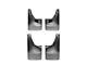 Weathertech No-Drill Mud Flaps; Front and Rear; Black (06-09 RAM 3500)