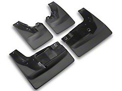 Weathertech No-Drill Mud Flaps; Front and Rear; Black (19-24 RAM 3500 DRW w/ OE Fender Flares)