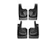 Weathertech No-Drill Mud Flaps; Front and Rear; Black (19-24 RAM 3500 DRW)