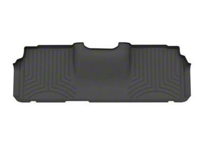 Weathertech Rear Floor Liner HP; Black (12-18 RAM 3500 Mega Cab w/ Armrest Console)