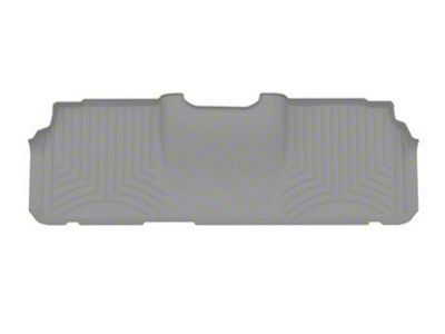 Weathertech Rear Floor Liner HP; Gray (12-18 RAM 3500 Mega Cab w/ Armrest Console)