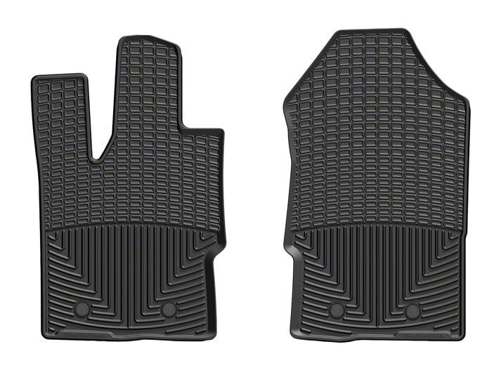 Weathertech Ranger AllWeather Front Rubber Floor Mats; Black W519 (19