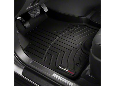 Weathertech DigitalFit Front and Rear Floor Liners; Black (19-25 Ranger SuperCrew)