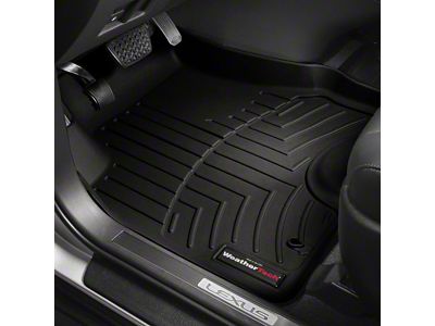 Weathertech DigitalFit Front and Rear Floor Liners; Black (19-24 Ranger SuperCrew)