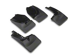 Weathertech No-Drill Mud Flaps; Front and Rear; Black (19-23 Ranger)
