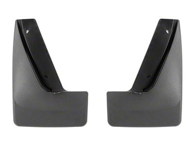 Weathertech No-Drill Mud Flaps; Front; Black (24-25 Ranger Raptor)