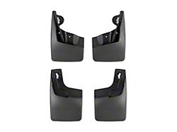 Weathertech No-Drill Mud Flaps; Front and Rear; Black (24-25 Ranger Raptor)