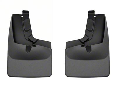 Weathertech No-Drill Mud Flaps; Rear; Black (21-23 Ranger w/ Tremor Package)