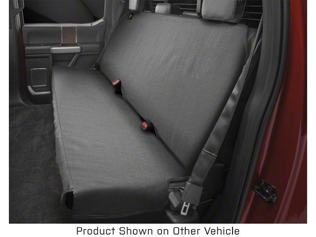 Weathertech Second Row Seat Protector; Charcoal (19-24 Ranger SuperCrew)