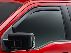 Weathertech Side Window Deflectors; Front; Dark Smoke (93-11 Ranger)