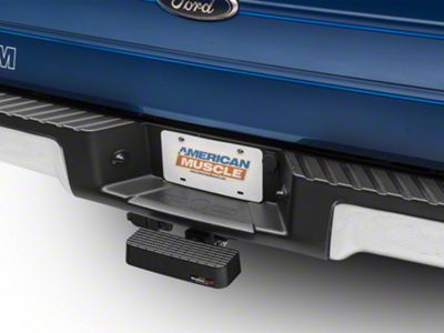 Weathertech Rear Bump Step; Black (Universal; Some Adaptation May Be Required)