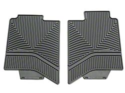 Weathertech All-Weather Rear Rubber Floor Mats; Black (02-18 RAM 1500 Quad Cab, Crew Cab)