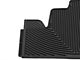 Weathertech All-Weather Rear Rubber Floor Mats; Black (09-14 F-150 SuperCab, SuperCrew)