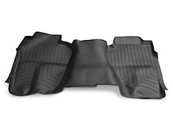 Weathertech DigitalFit Rear Floor Liner; Black (14-18 Silverado 1500 Crew Cab)