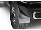 Weathertech No-Drill Mud Flaps; Rear; Black (01-06 Silverado 1500 w/o OE Fender Flares)