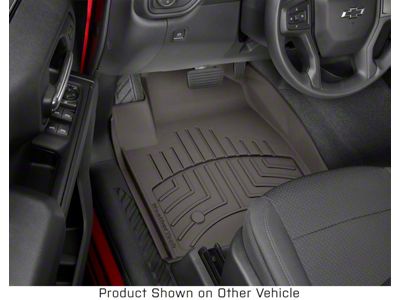 Weathertech Front Floor Liner HP; Cocoa (19-25 Sierra 1500)