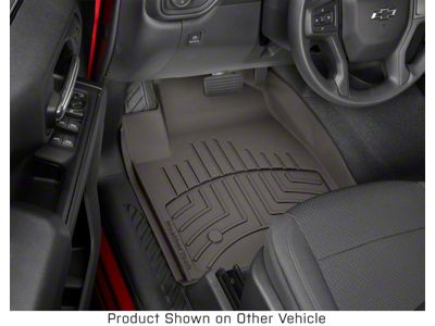 Weathertech Front Floor Liner HP; Cocoa (19-24 Sierra 1500)