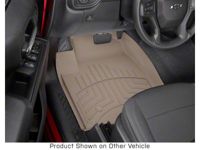 Weathertech Front Floor Liner HP; Tan (19-25 Sierra 1500)