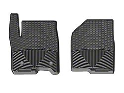 Weathertech All-Weather Front Rubber Floor Mats; Black (19-26 Sierra 1500)