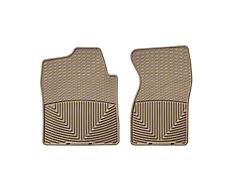 Weathertech All-Weather Front Rubber Floor Mats; Tan (99-06 Sierra 1500)