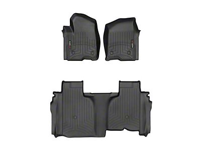 GMC Sierra Denali Floor Mats Crew Cab 1500 Carpeted Tray Cocoa Brown