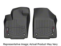 Weathertech DigitalFit Front Over the Hump Floor Liner; Black (19-24 Sierra 1500)