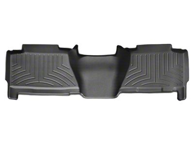 Weathertech DigitalFit Rear Floor Liner; Black (04-06 Sierra 1500 Crew Cab)