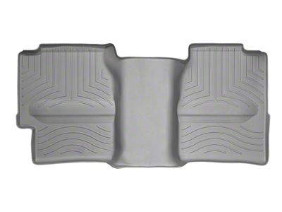 Weathertech DigitalFit Rear Floor Liner with Underseat Coverage; Gray (99-06 Sierra 1500 Extended Cab)