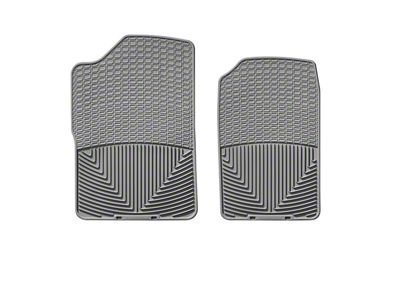 Weathertech All-Weather Front Rubber Floor Mats; Gray (1999 Sierra 1500)