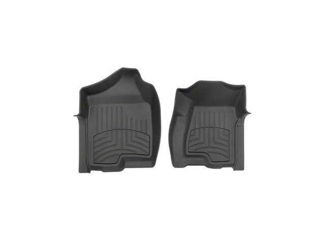 Weathertech Front Floor Liner HP; Black (99-06 Sierra 1500 Extended Cab, Crew Cab)