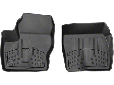 Weathertech Front Floor Liner HP; Black (19-24 Sierra 1500)