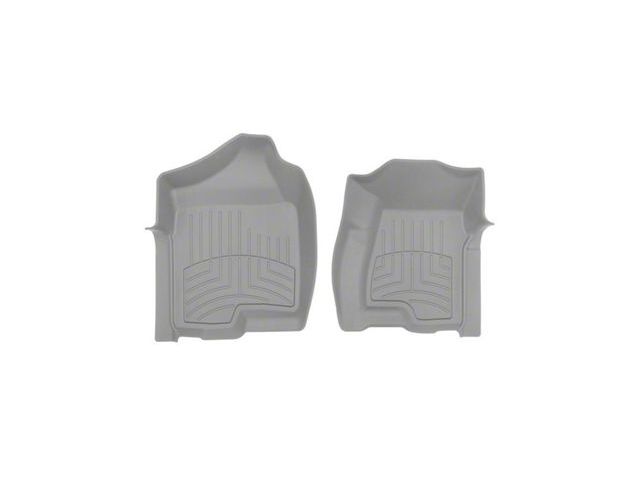 Weathertech Front Floor Liner HP; Gray (99-06 Sierra 1500 Extended Cab, Crew Cab)