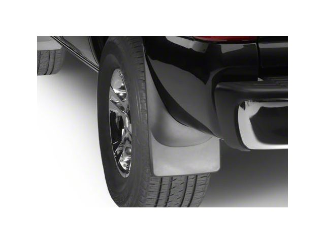 Weathertech No-Drill Mud Flaps; Front and Rear; Black (99-06 Sierra 1500)