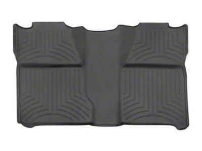 Weathertech Rear Floor Liner HP; Black (07-13 Sierra 1500 Crew Cab w/o Rear Underseat Storage)