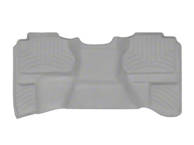 Weathertech Rear Floor Liner HP; Gray (07-13 Sierra 1500 Extended Cab)