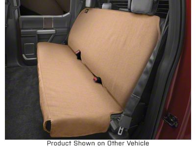 Weathertech Second Row Seat Protector; Tan (04-06 Sierra 1500 Crew Cab)