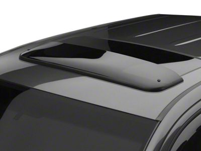 Weathertech Sunroof Wind Deflector; Dark Smoke (07-15 Sierra 1500)