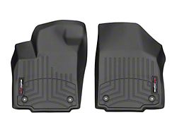 Weathertech DigitalFit Front Floor Liners; Black (20-26 Sierra 2500 HD Double Cab, Crew Cab)